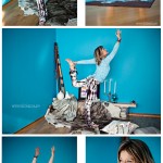 Yoga collage